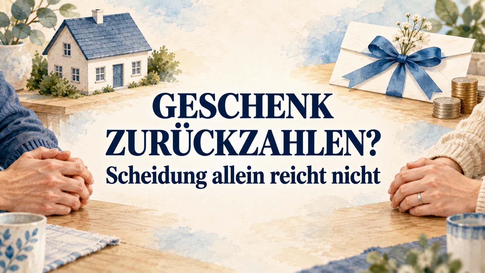Geschenk zurückzahlen? Scheidung allein reicht nicht