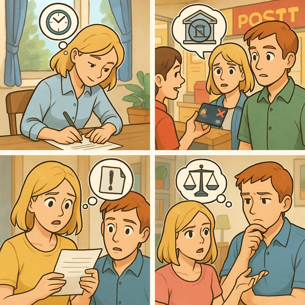 Kartenzahlung fehlgeschlagen Konto gekündigt